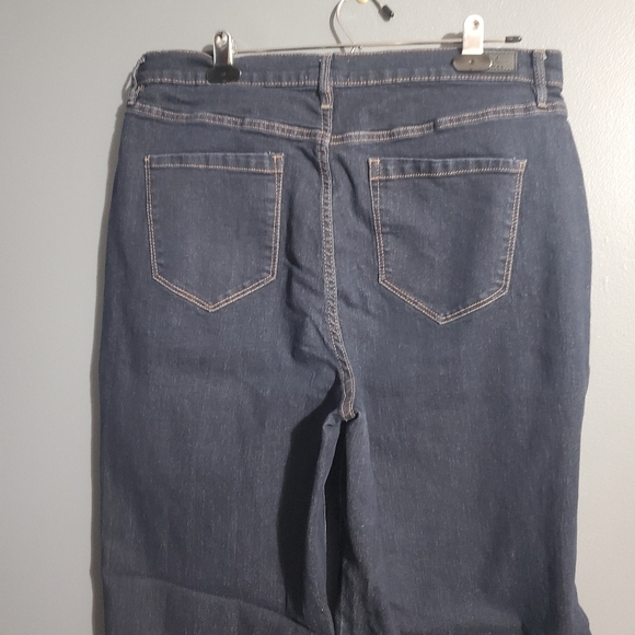 Nicole Miller New York Nomad Super High Rise Wide Leg Womens Jeans Size 14 - Picture 4 of 8